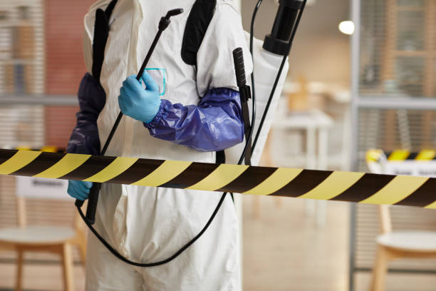 Professional Biohazard technician working in River Edge, NJ